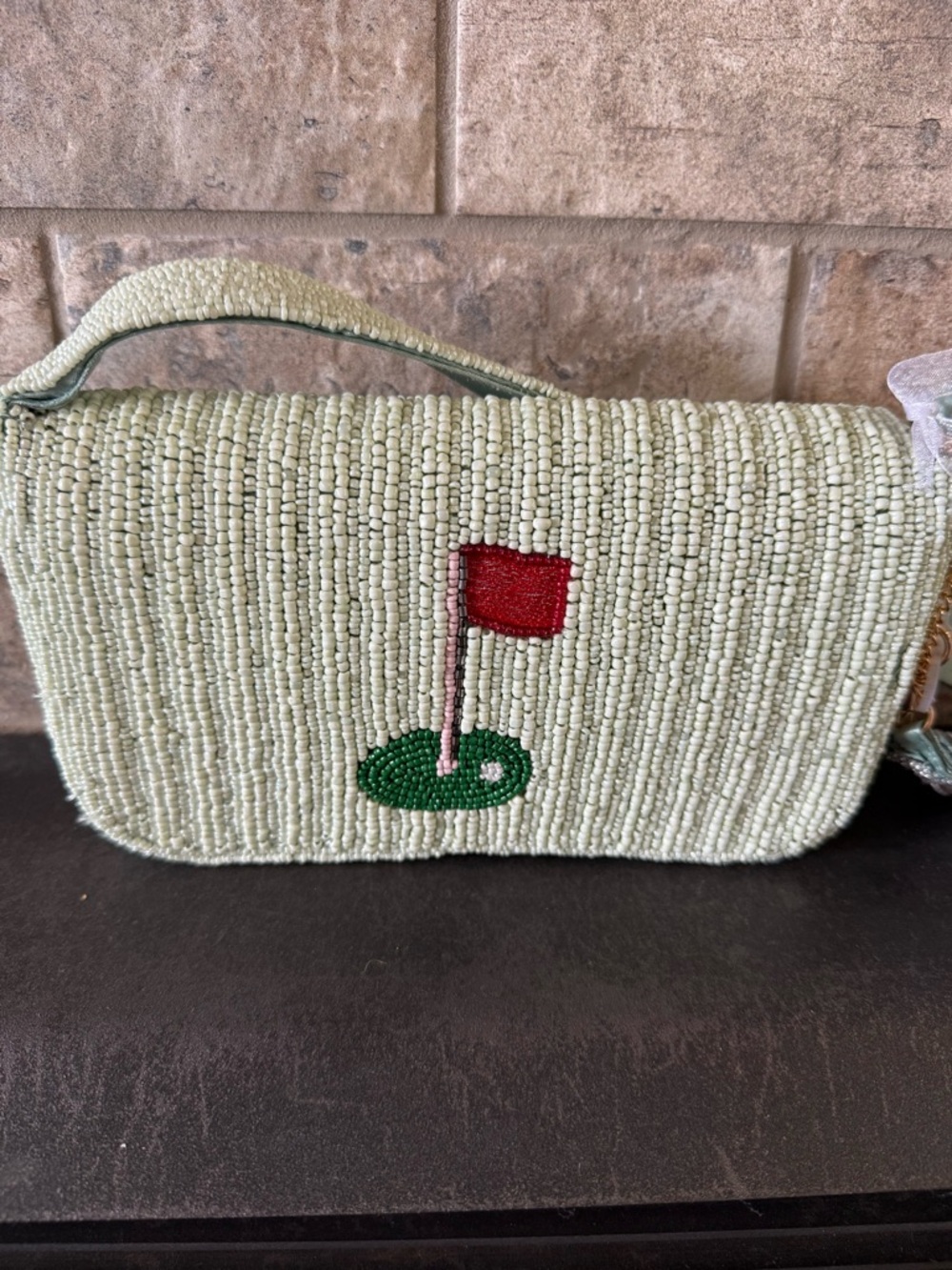 Beaded Golf Cart Bag - Picture 2 of 5